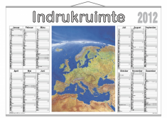 Europa met jaarplanner